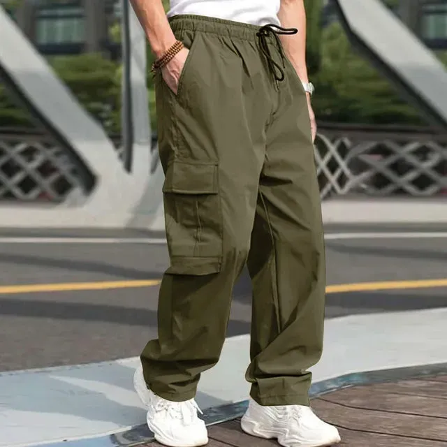 FlexFit Herren Überdimensionierte Multi-Taschen-Arbeitshosen