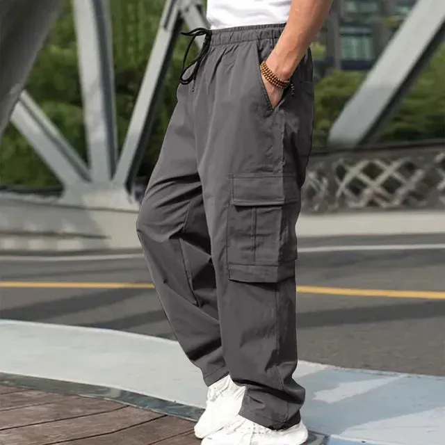 FlexFit Herren Überdimensionierte Multi-Taschen-Arbeitshosen