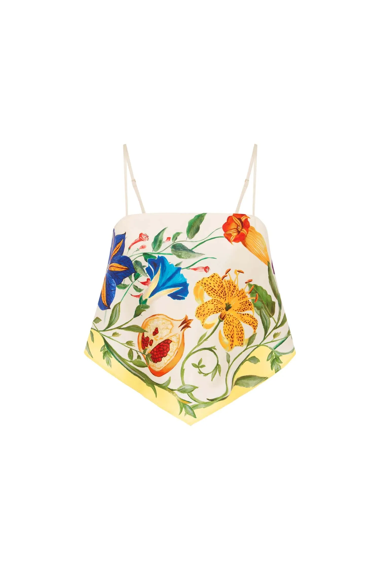 Flores Scarf Top - Print