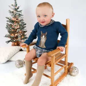 Foque Boys Horse Jumper and Jam Pants