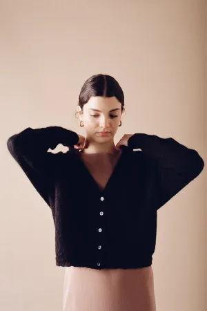 Francie The Mist Cardigan - Black