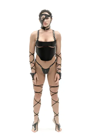 Full-Body "Warrior" Set with Lacing for Hands and Legs