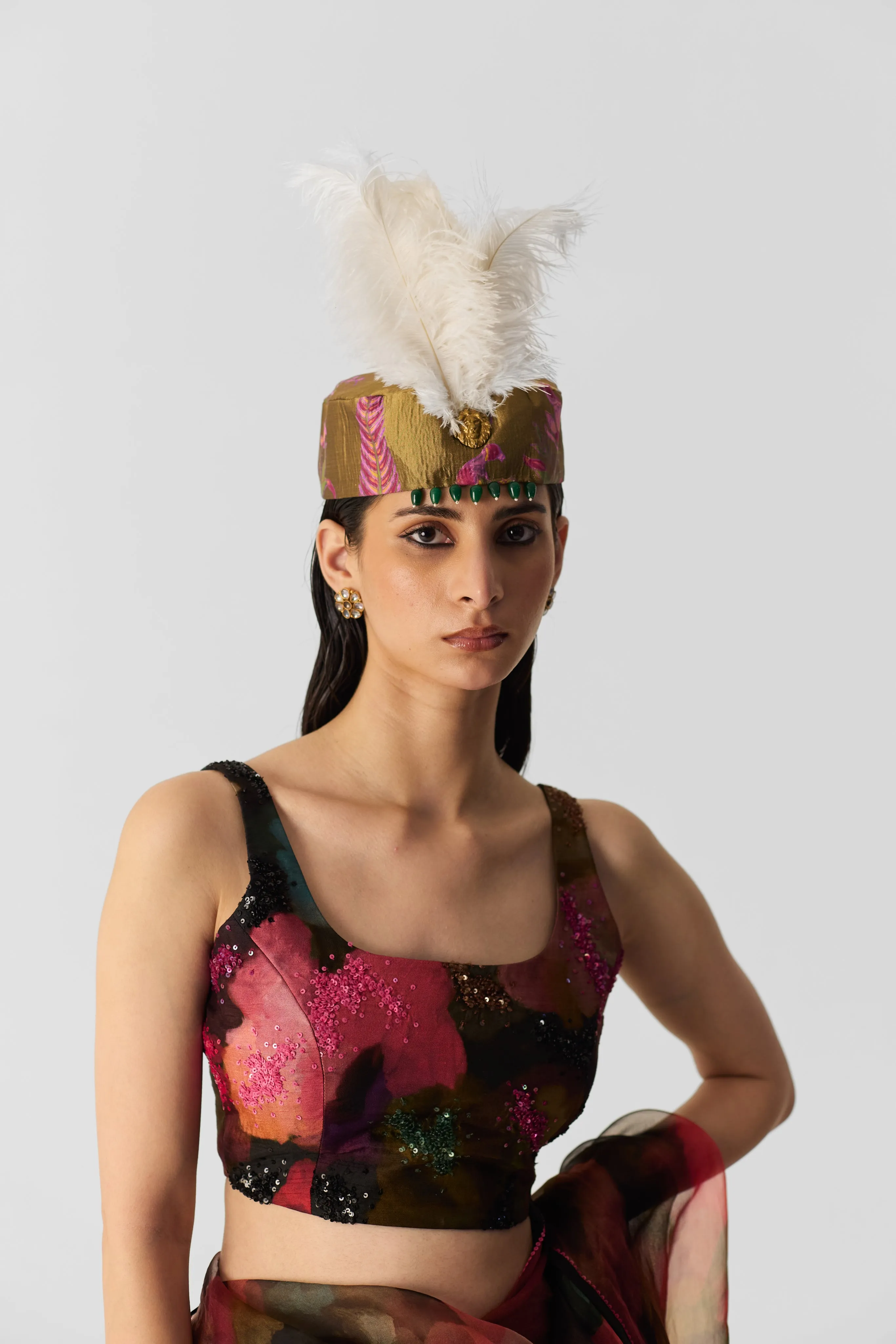 Furong Embroidered Blouse