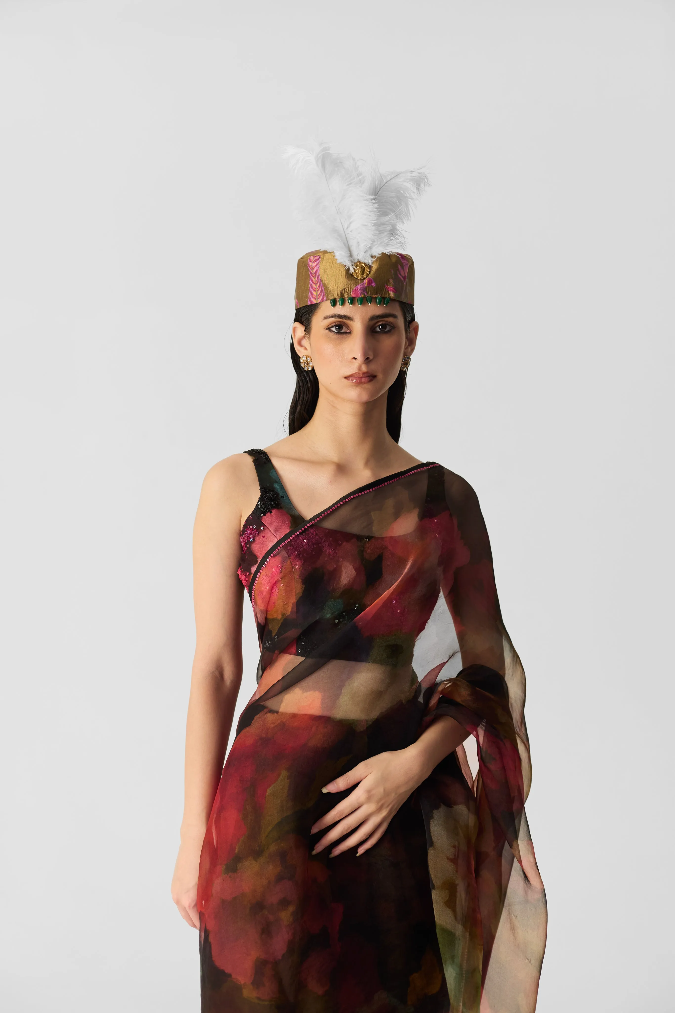Furong Embroidered Blouse