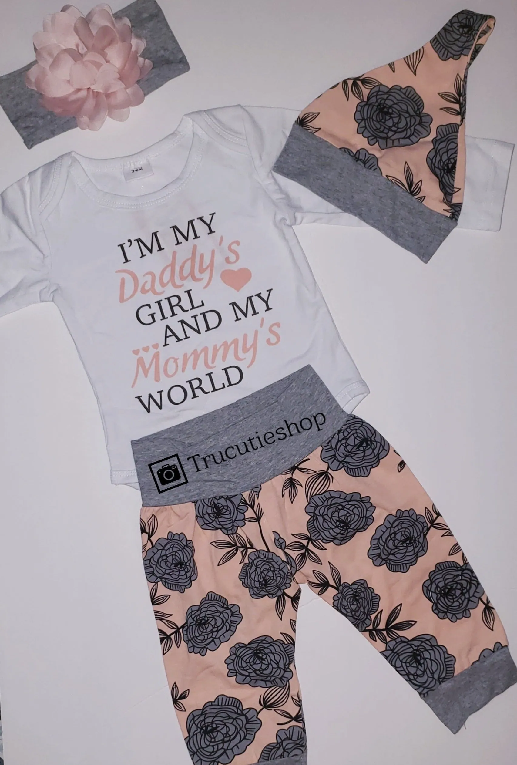 Girls Floral Set