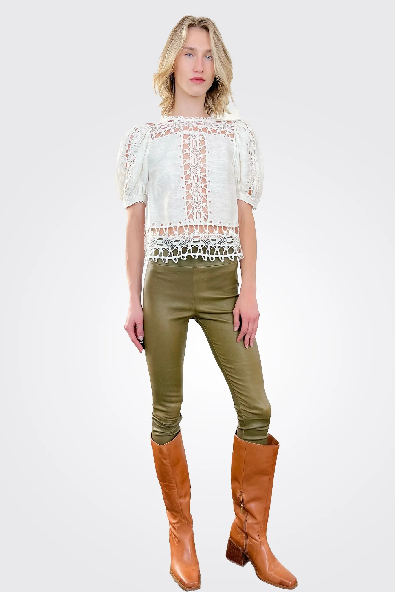 Gita Top - Ivory