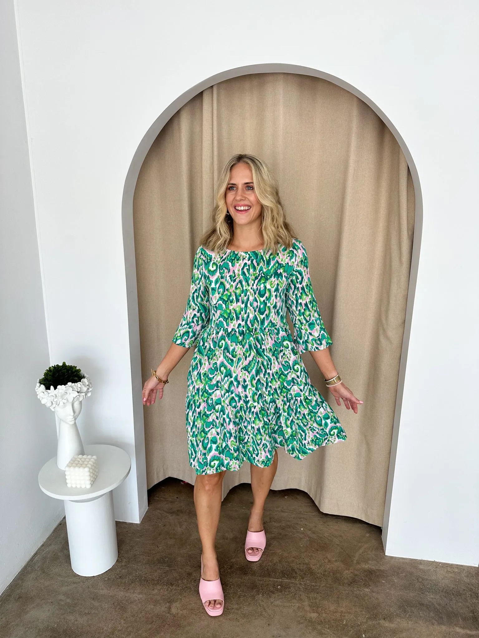 Grace Dress- Green