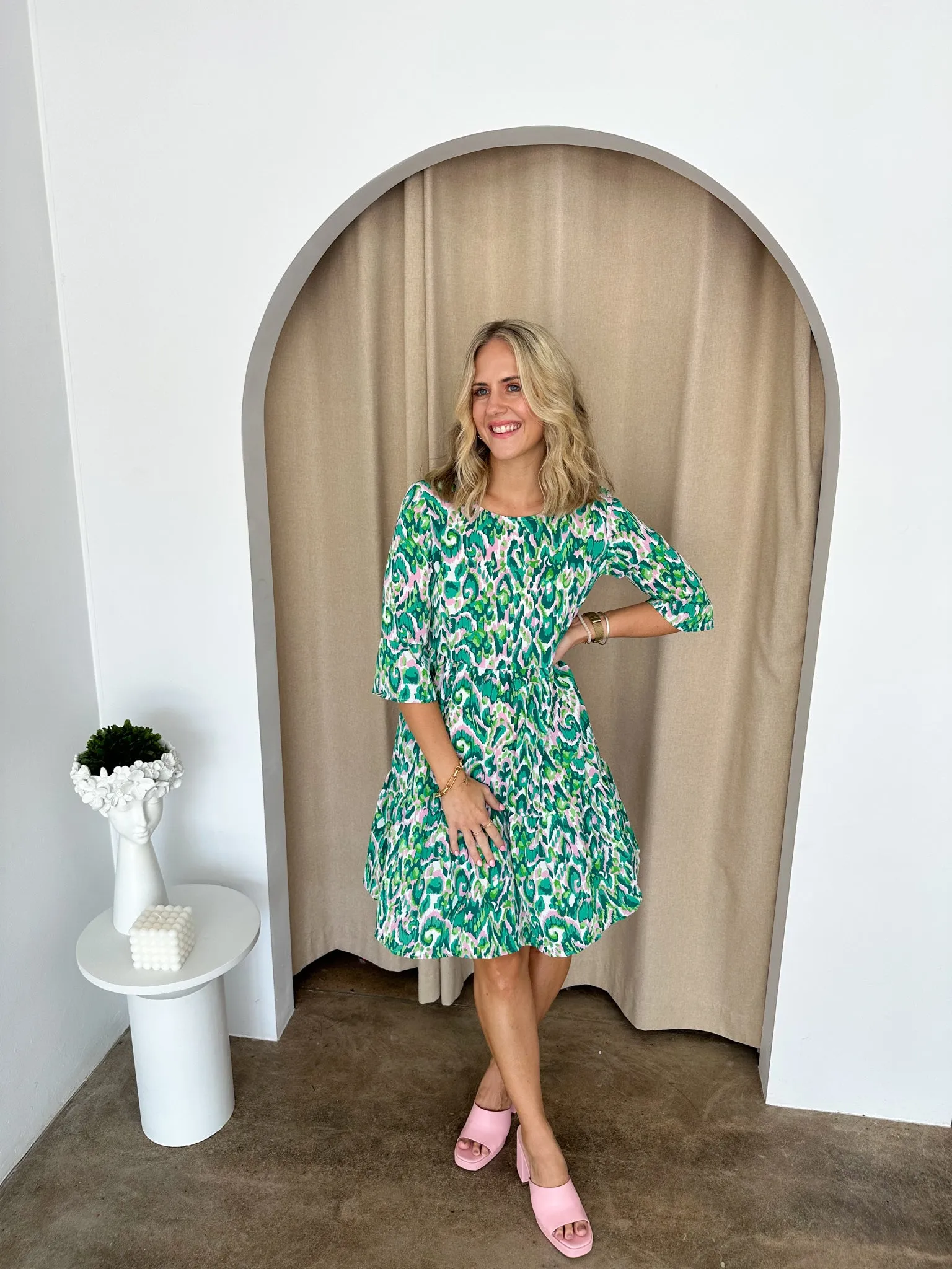 Grace Dress- Green