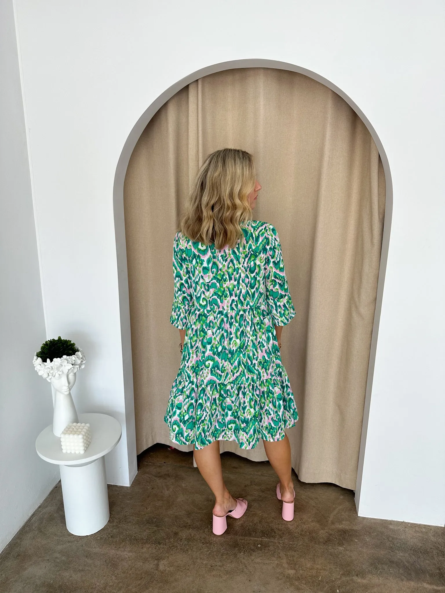 Grace Dress- Green