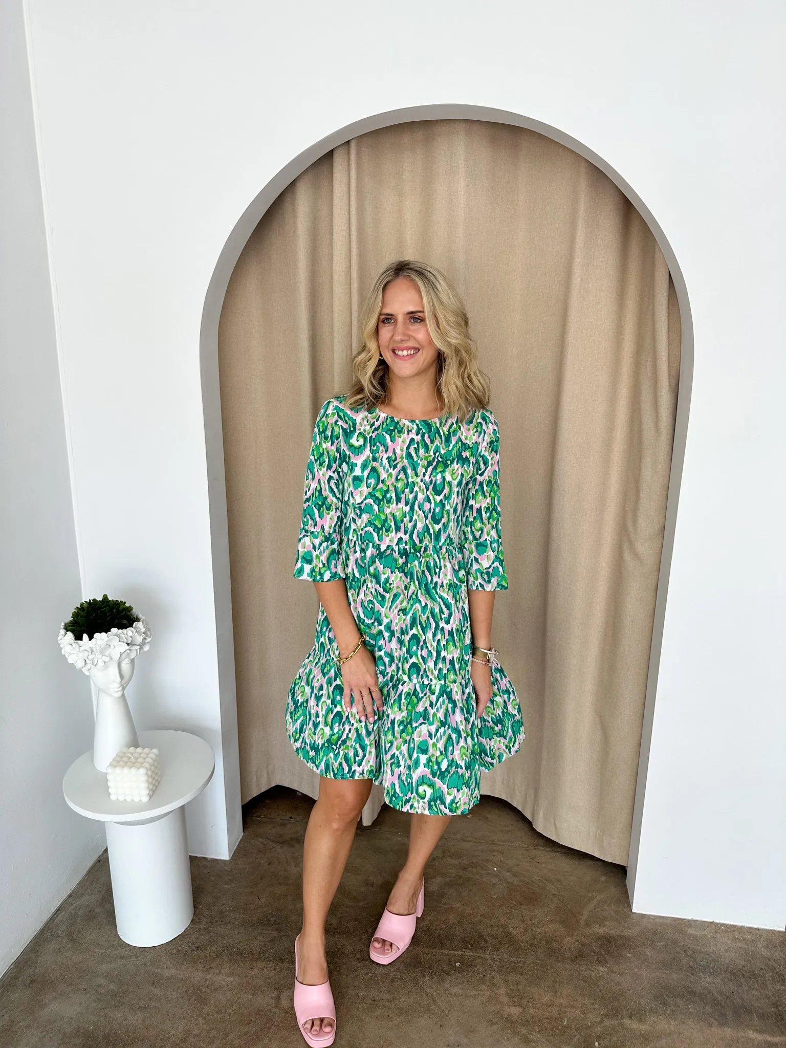 Grace Dress- Green