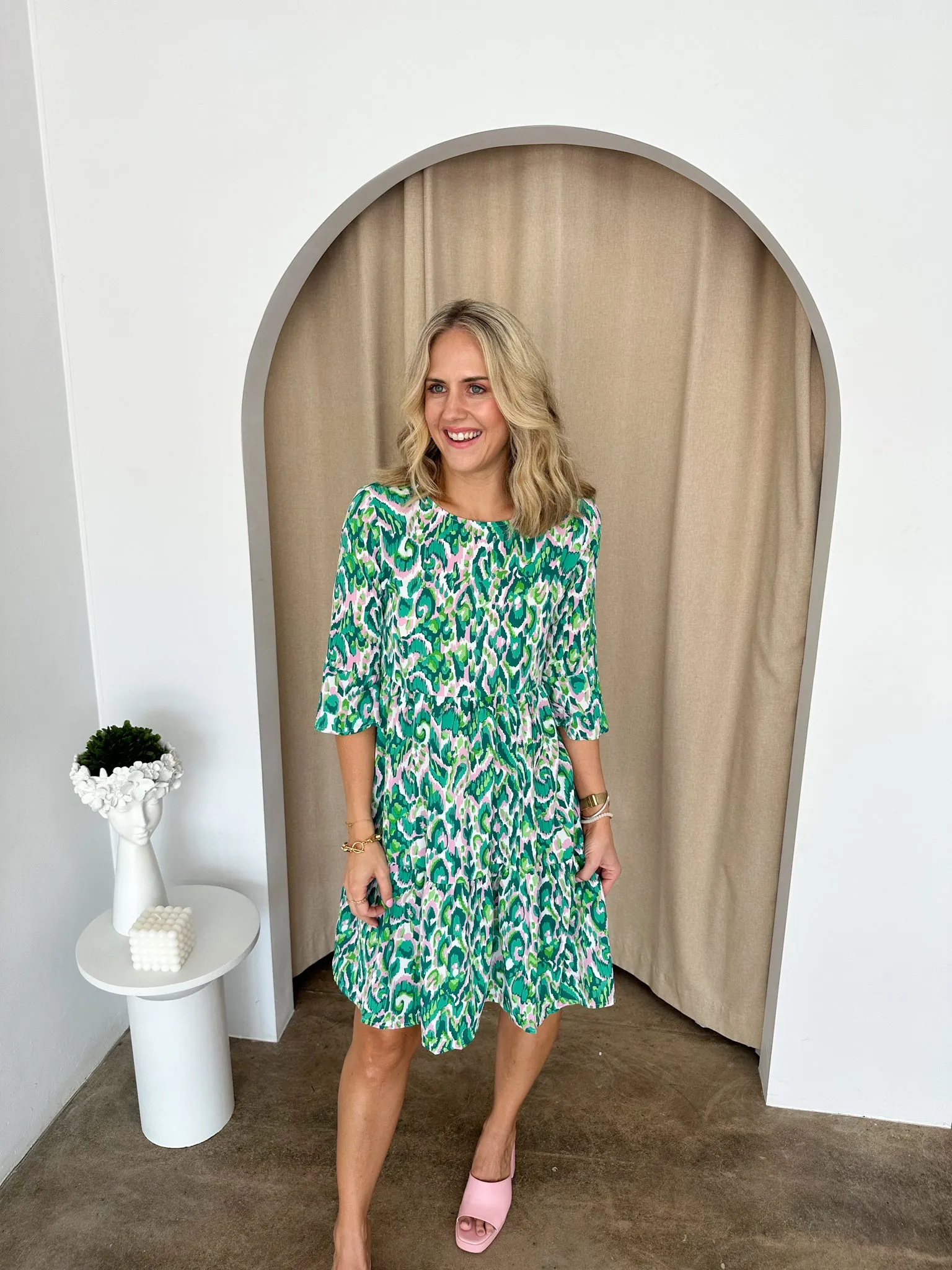 Grace Dress- Green