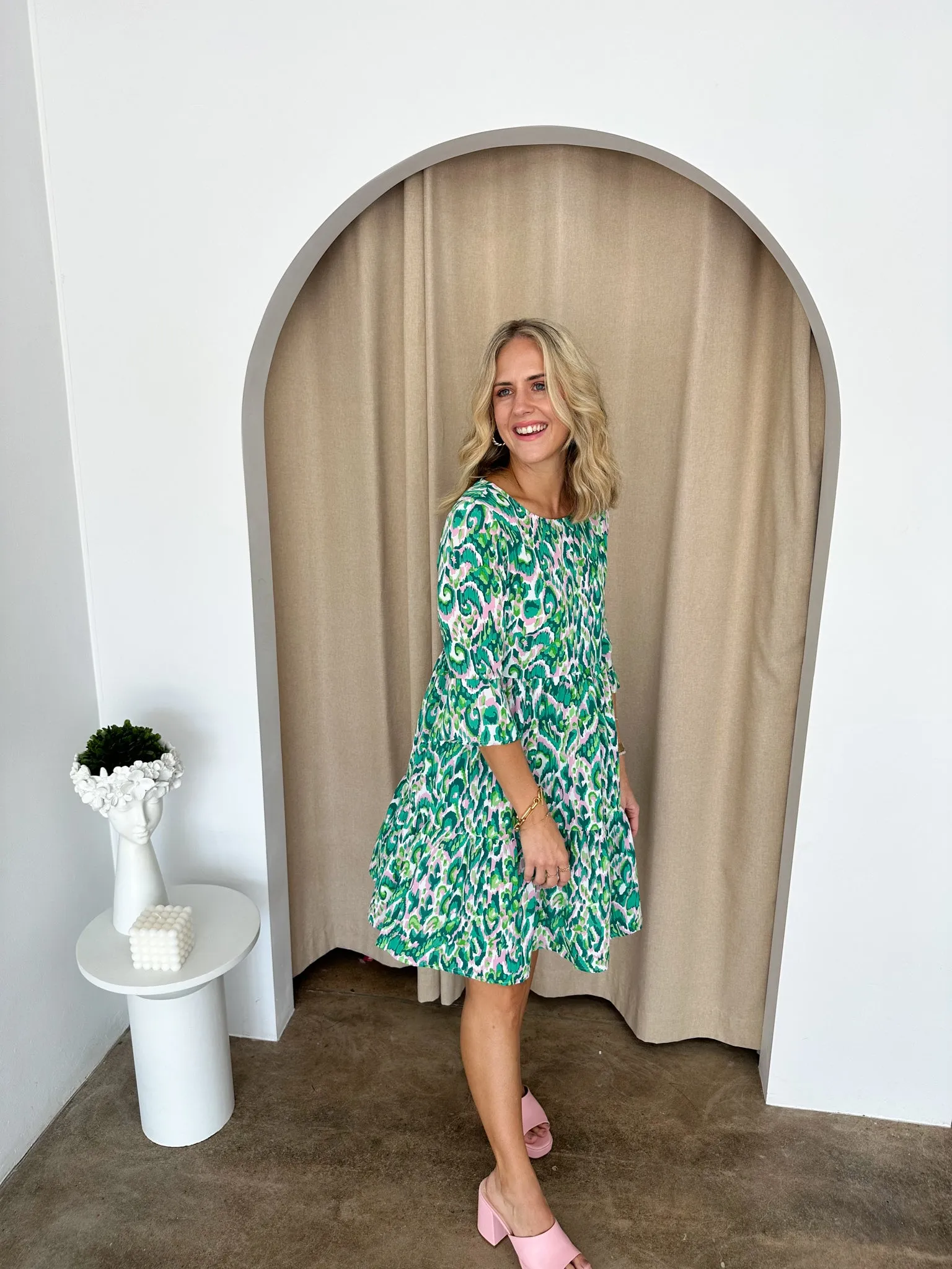 Grace Dress- Green