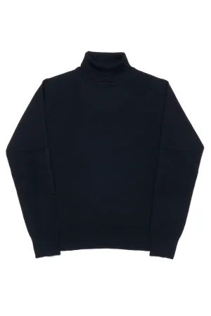 GRP Knitwear Fine Knit Roll Neck SF TEC 1 Merino Black