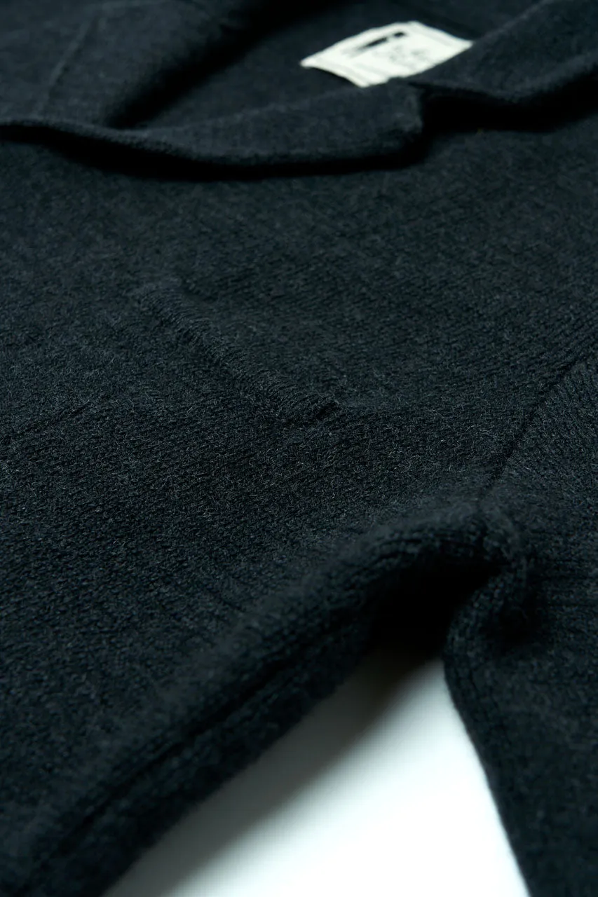GRP Knitwear Knitted Jacket MAX 3 25oz Merino Charcoal