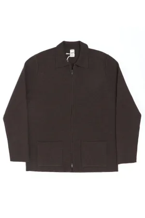GRP Knitwear Zip Jacket B 60 Merino Brown