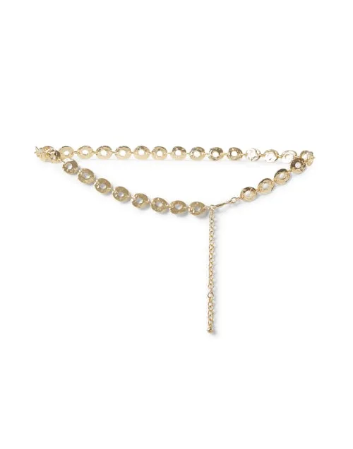 Haiti Gold Disc Chain Belt