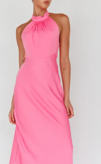 Halter Maxi Dress