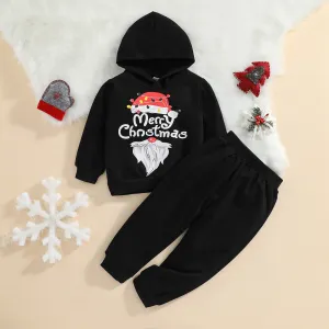 Hooded Christmas Sweater Set