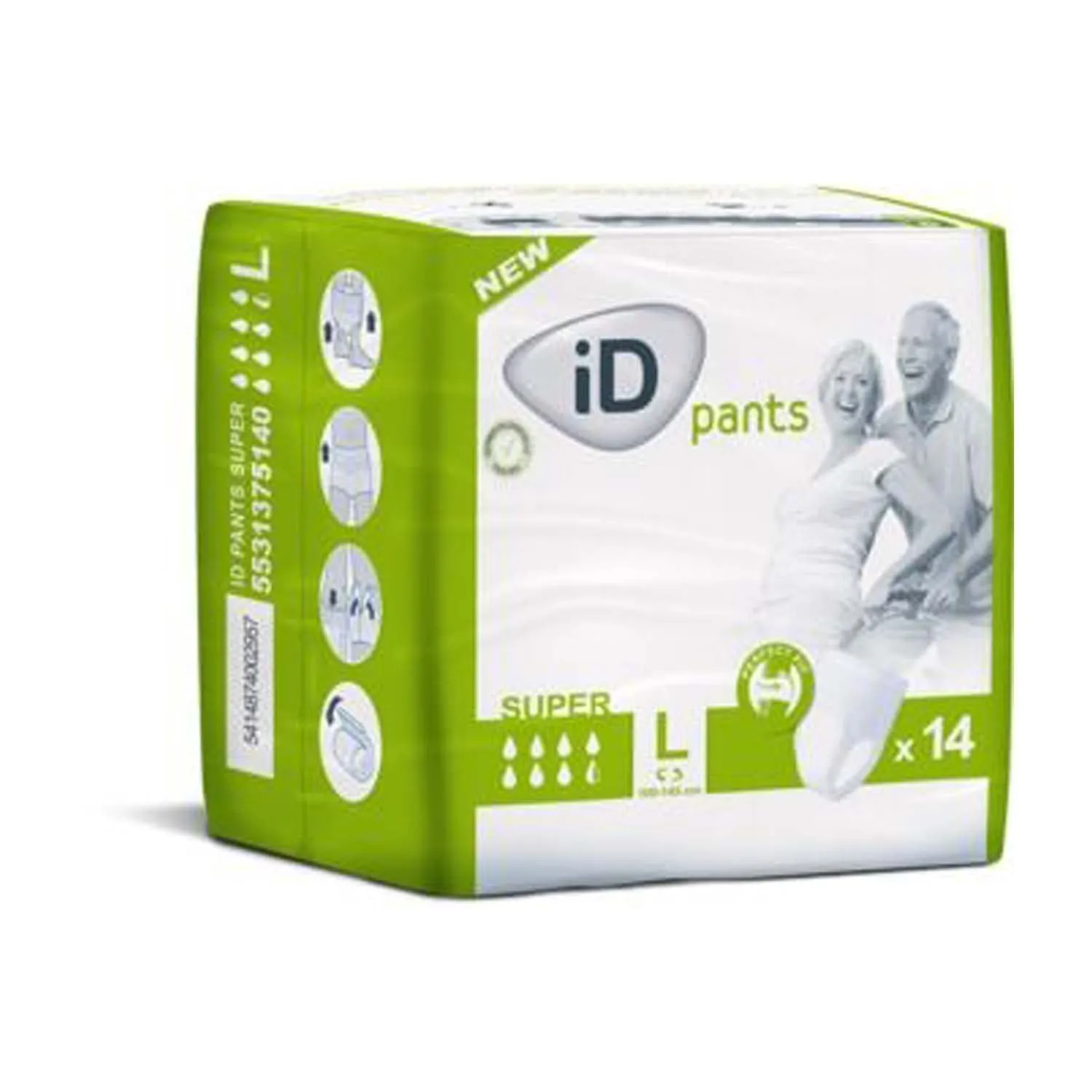 iD Pants Super | Large | Pack of 72