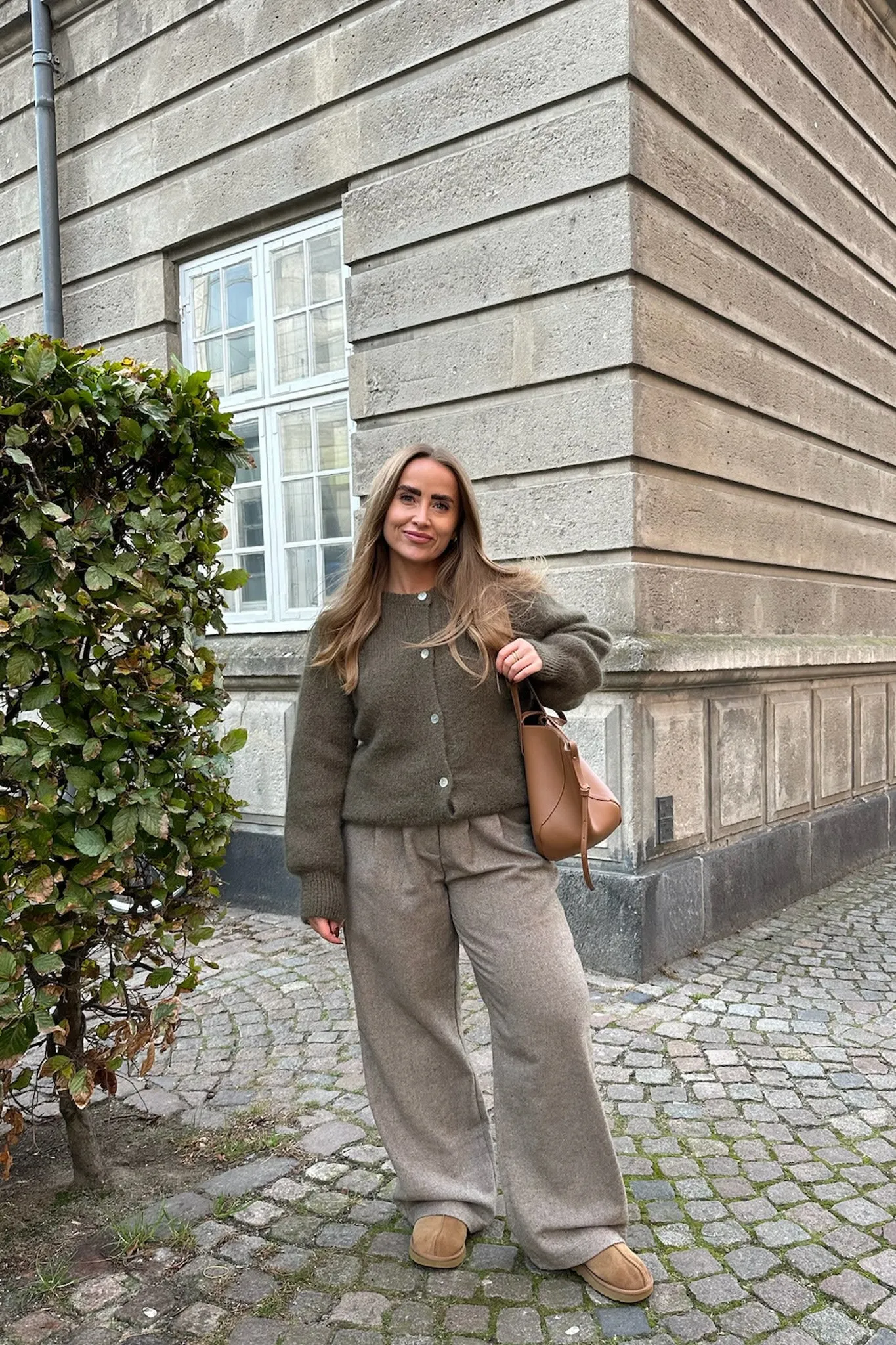IdaIC Cardigan - Army Grøn