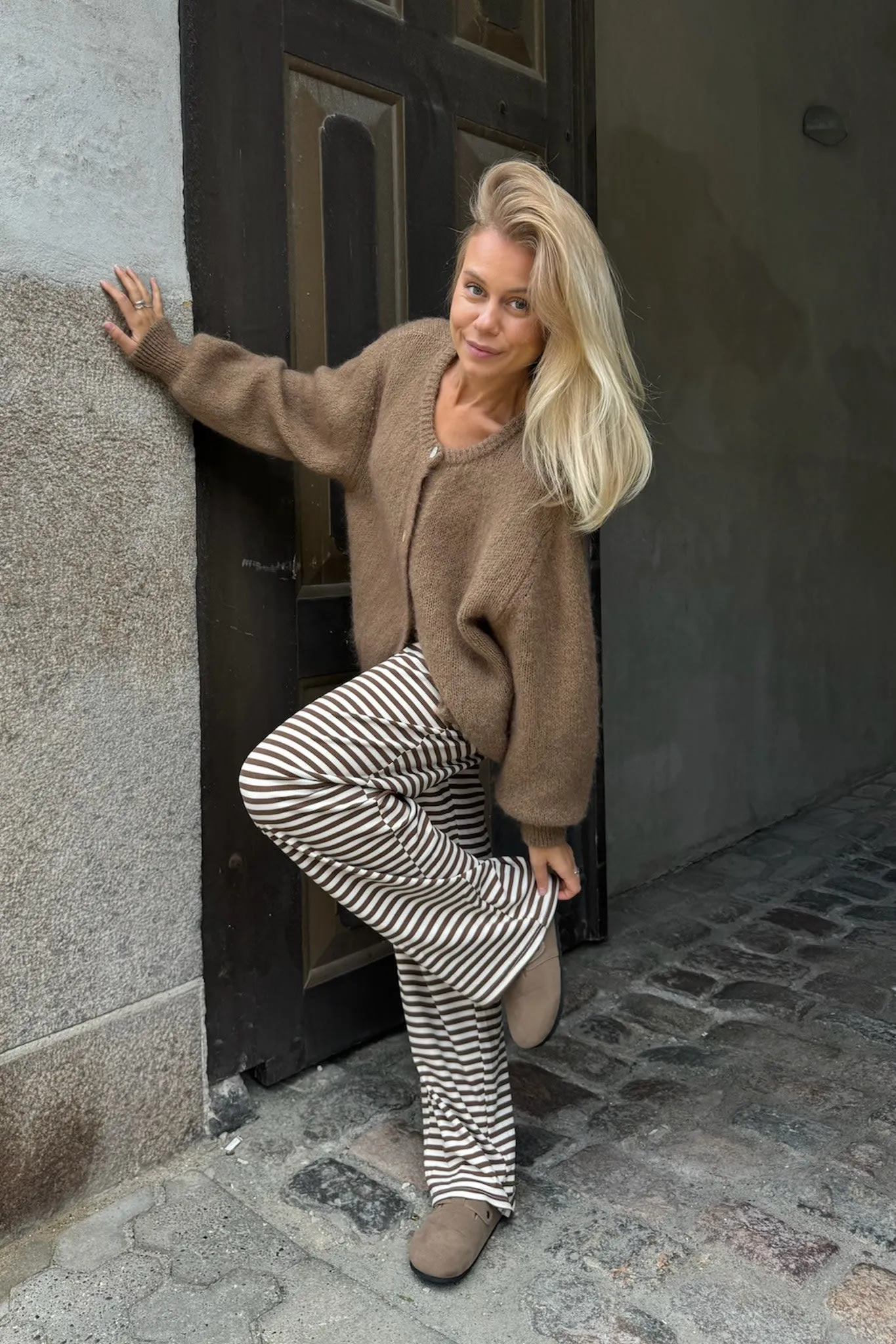 IdaIC Cardigan - Brun