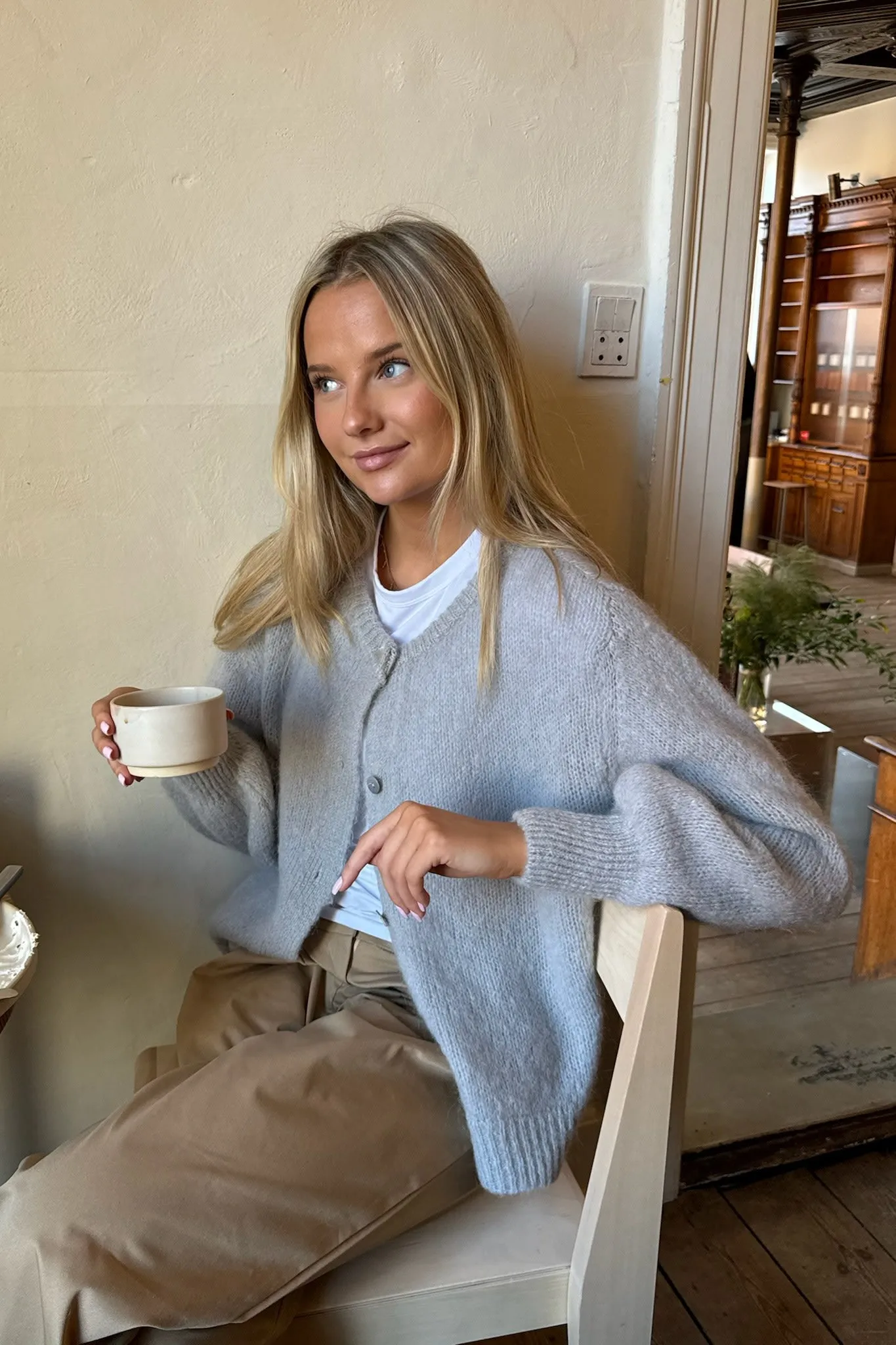 IdaIC Cardigan (Forudbestilling lev. uge 10) - Grå