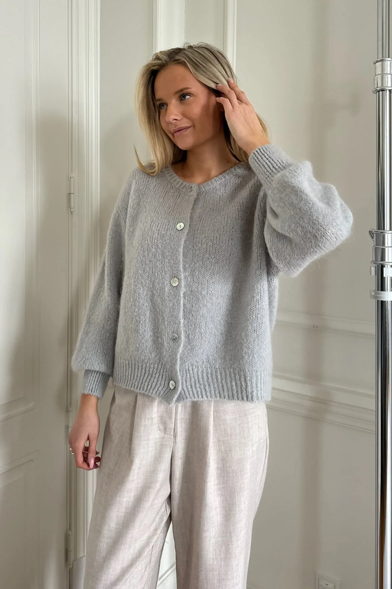 IdaIC Cardigan (Forudbestilling lev. uge 10) - Grå