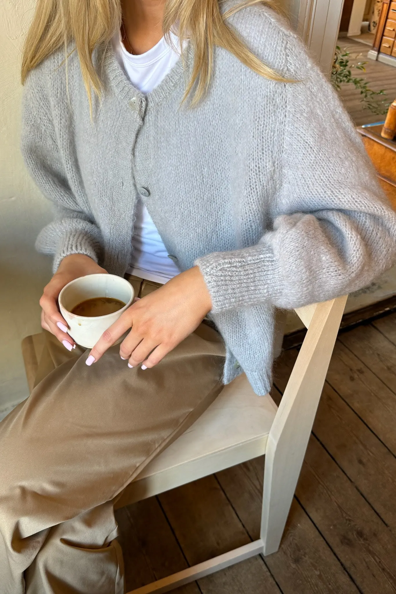 IdaIC Cardigan (Forudbestilling lev. uge 10) - Grå