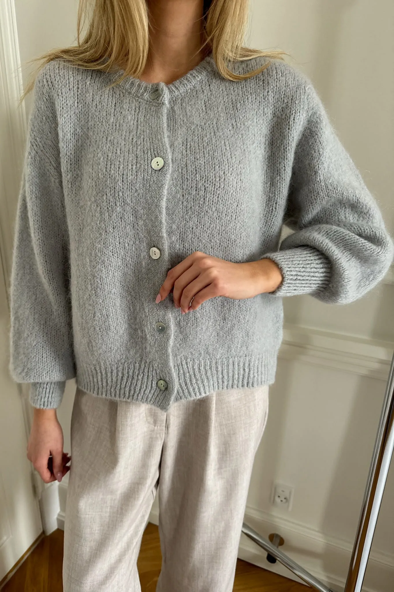 IdaIC Cardigan (Forudbestilling lev. uge 10) - Grå