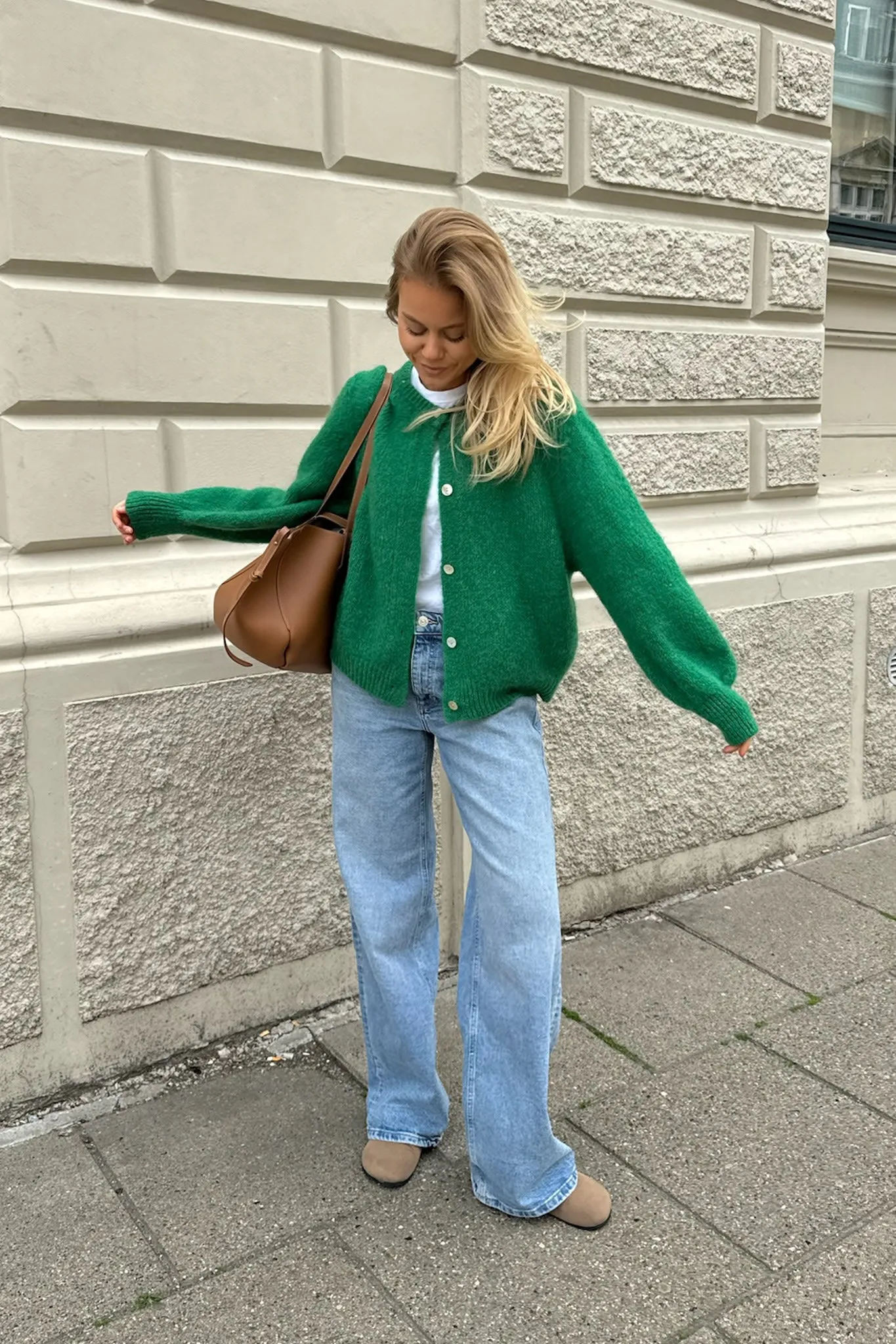 IdaIC Cardigan (Forudbestilling lev. uge 10) - Grøn