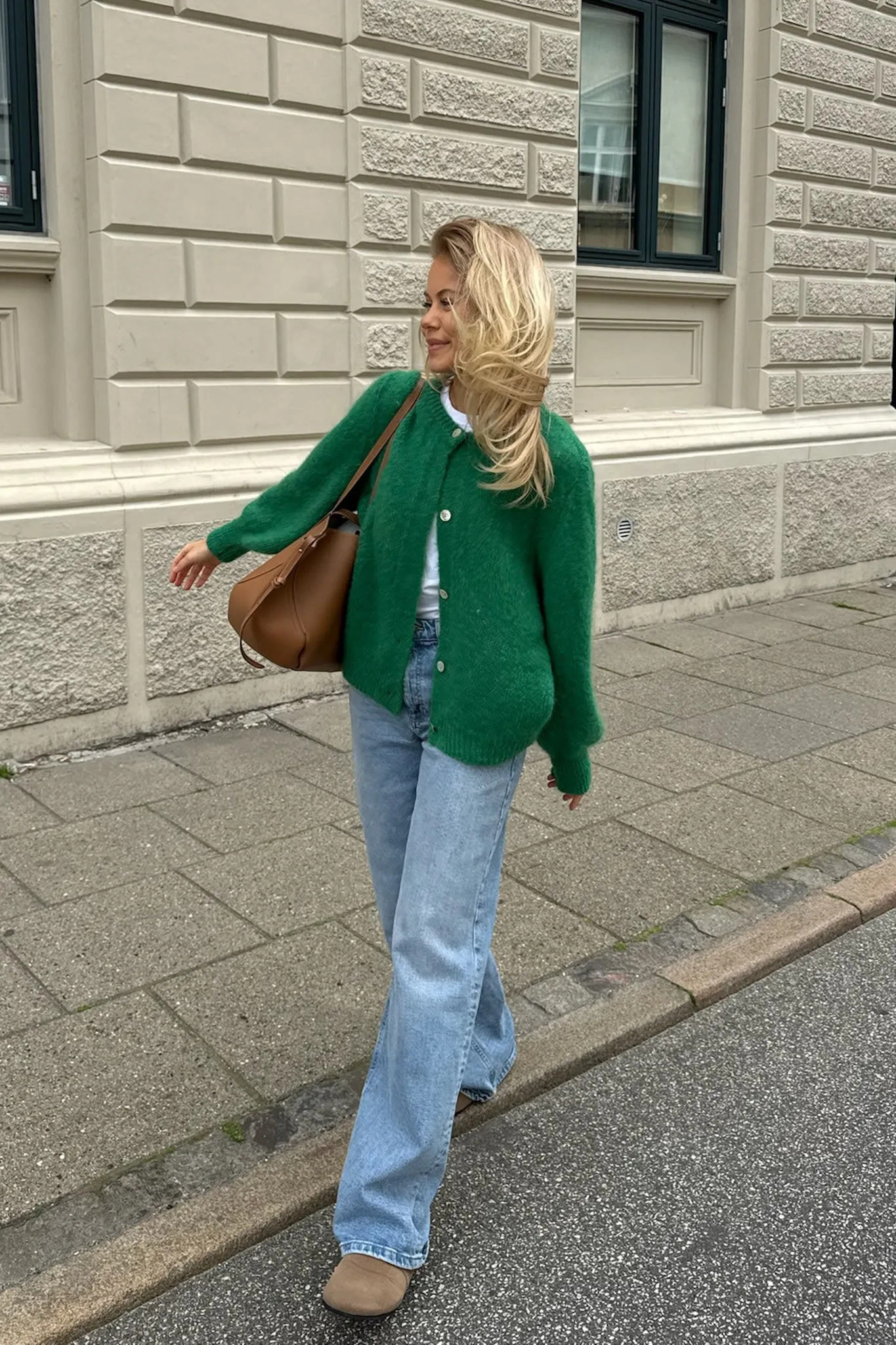IdaIC Cardigan (Forudbestilling lev. uge 10) - Grøn