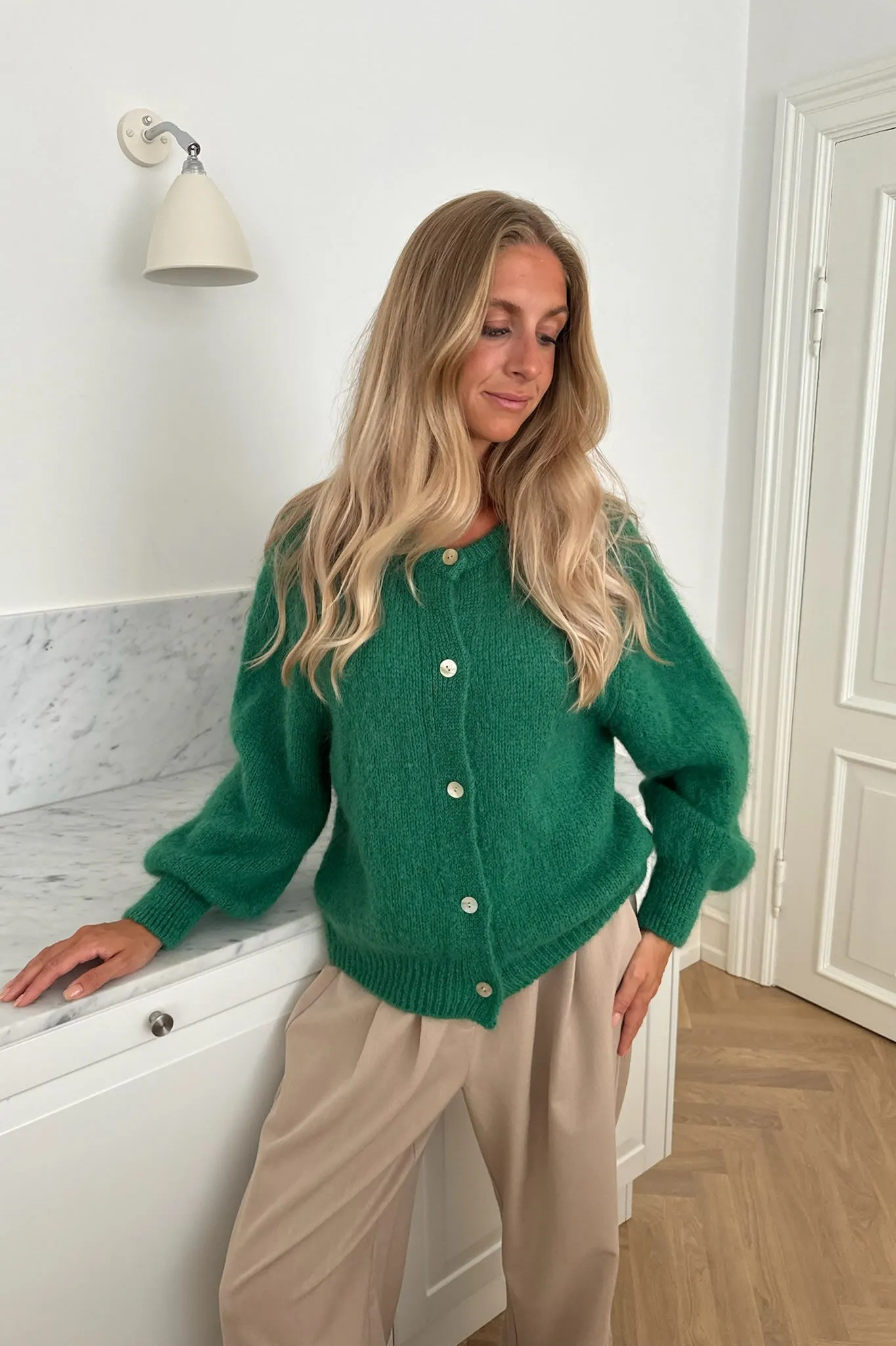 IdaIC Cardigan (Forudbestilling lev. uge 10) - Grøn