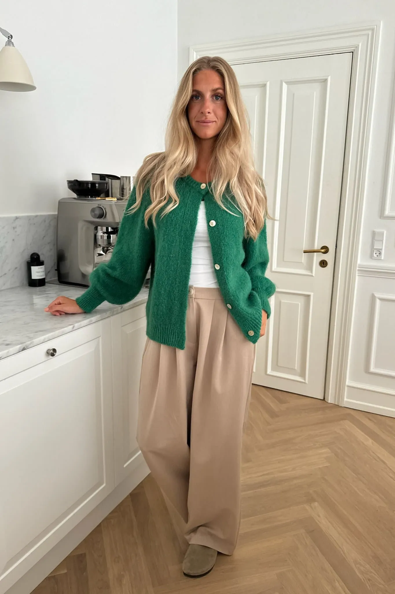 IdaIC Cardigan (Forudbestilling lev. uge 10) - Grøn
