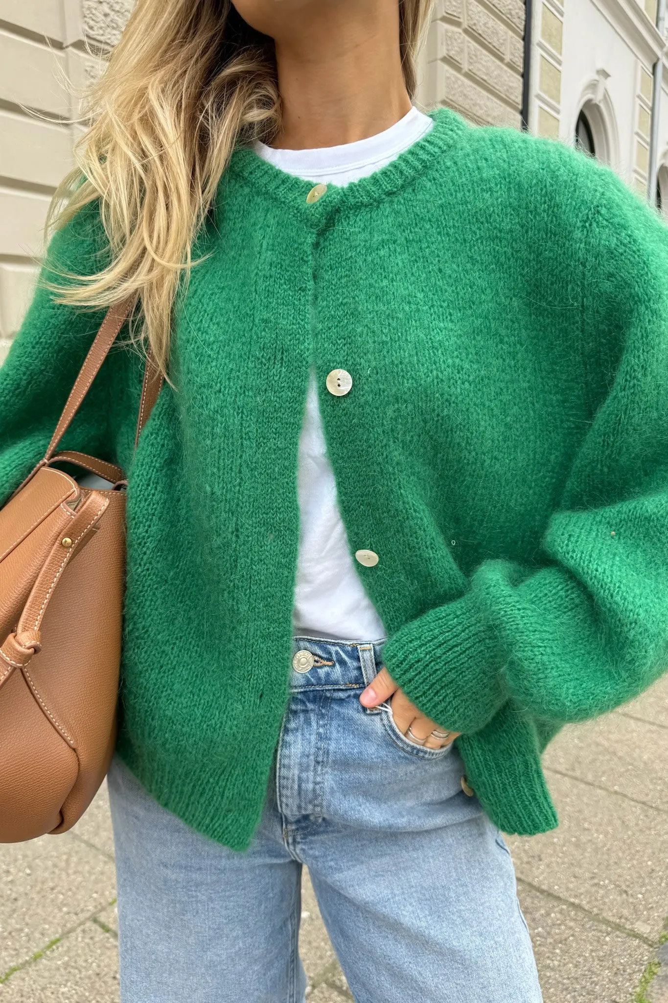 IdaIC Cardigan (Forudbestilling lev. uge 10) - Grøn
