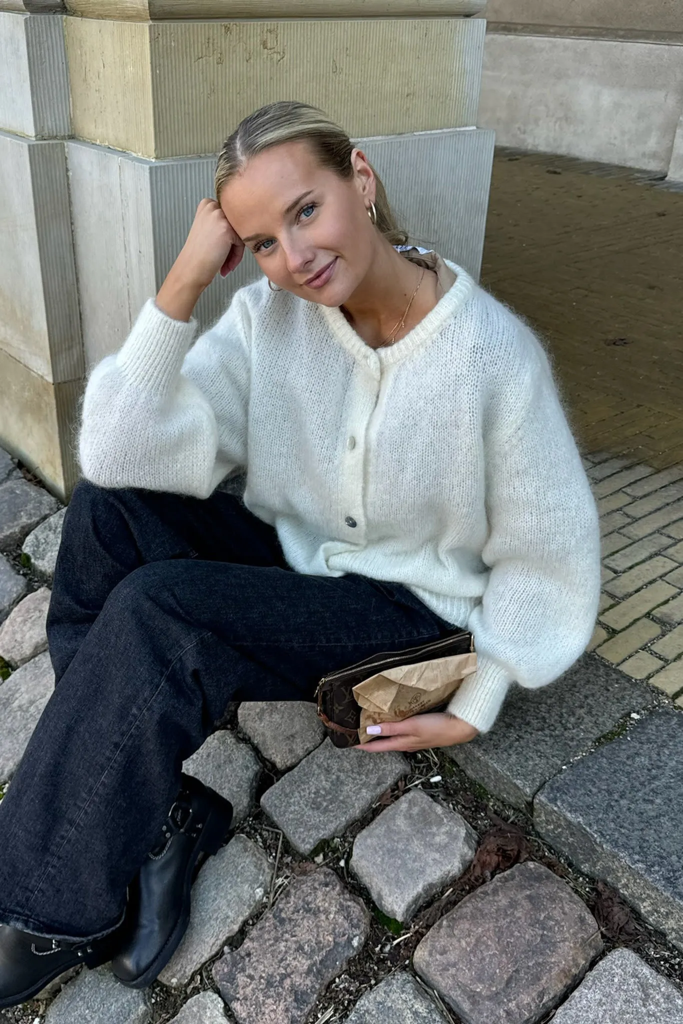 IdaIC Cardigan (Forudbestilling lev. uge 10) - Hvid