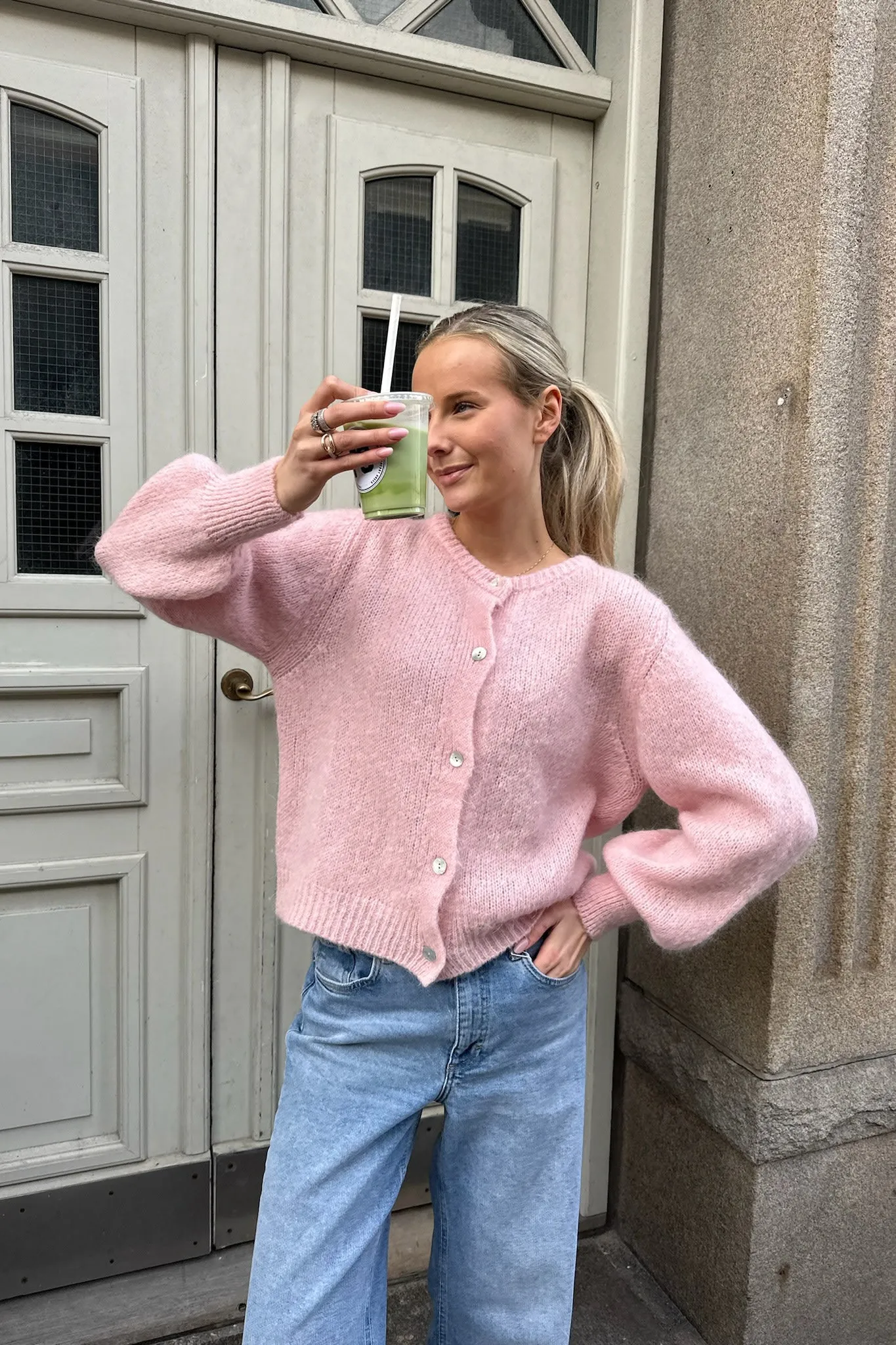 IdaIC Cardigan (Forudbestilling lev. uge 10) - Lyserød