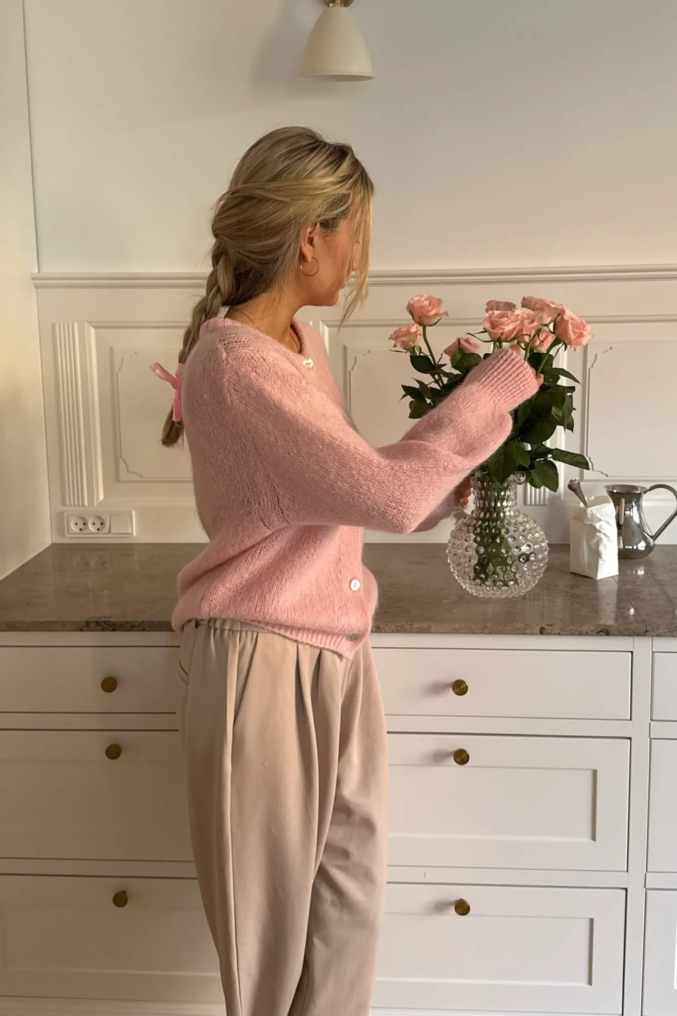 IdaIC Cardigan (Forudbestilling lev. uge 10) - Lyserød
