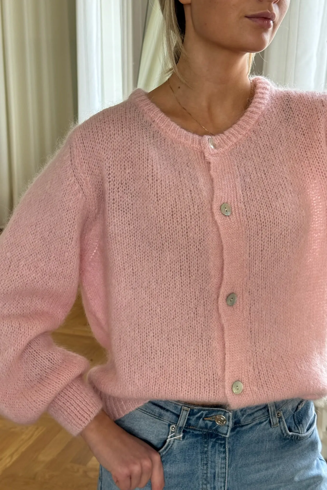 IdaIC Cardigan (Forudbestilling lev. uge 10) - Lyserød