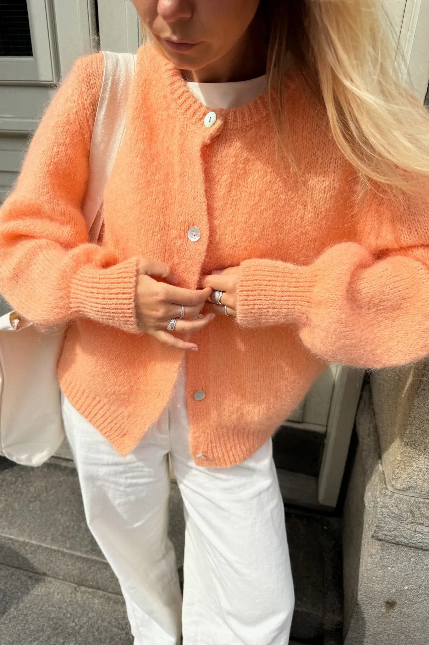 IdaIC Cardigan (Forudbestilling lev. uge 10) - Orange