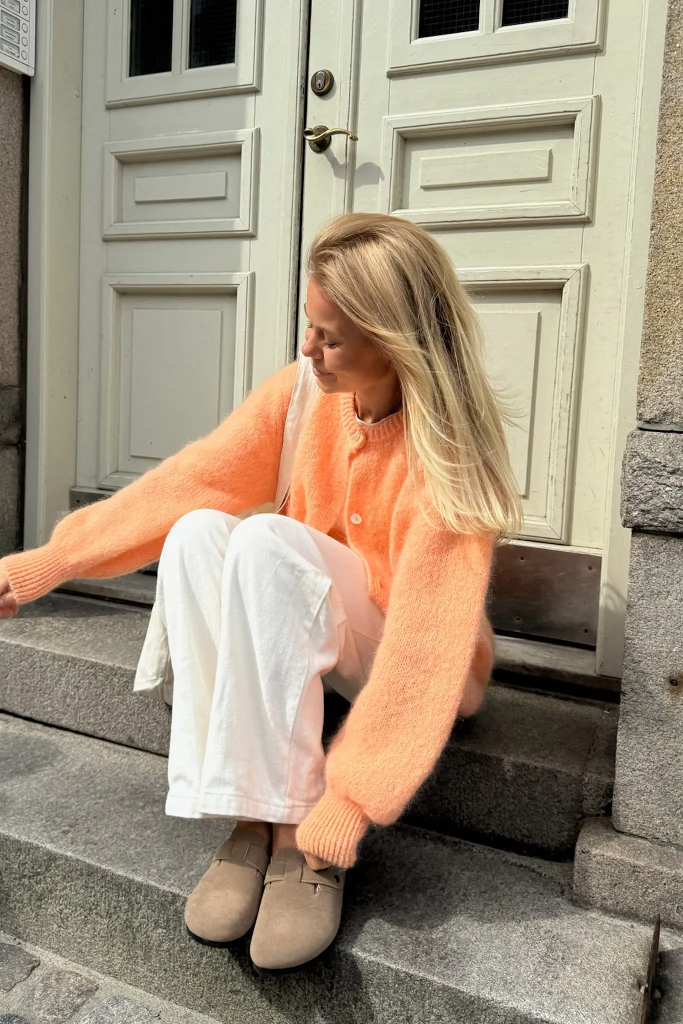 IdaIC Cardigan (Forudbestilling lev. uge 10) - Orange