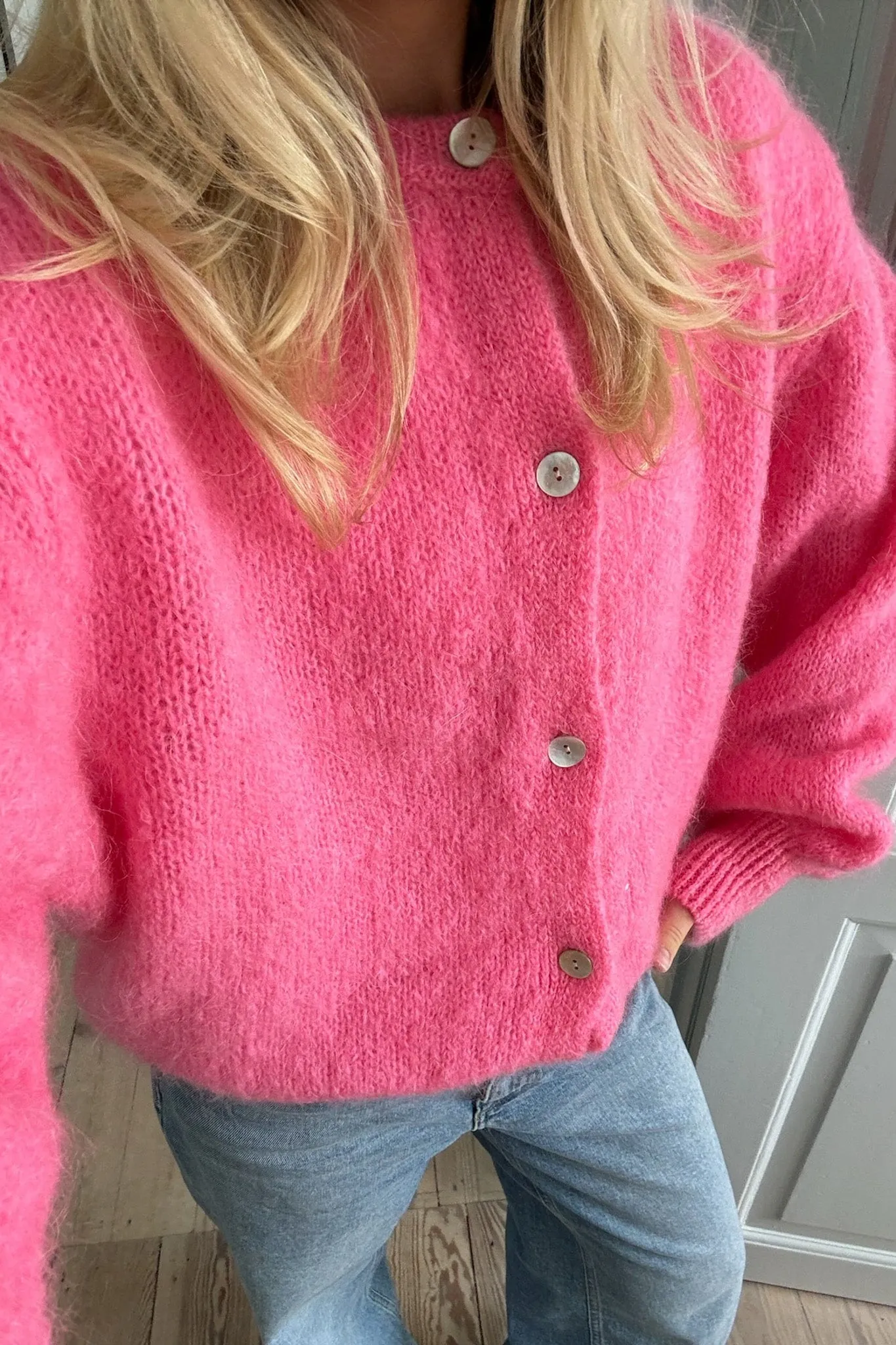 IdaIC Cardigan (Forudbestilling lev. uge 10) - Pink