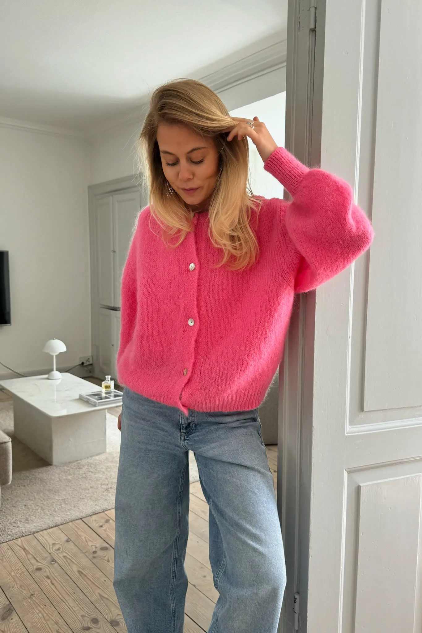 IdaIC Cardigan (Forudbestilling lev. uge 10) - Pink