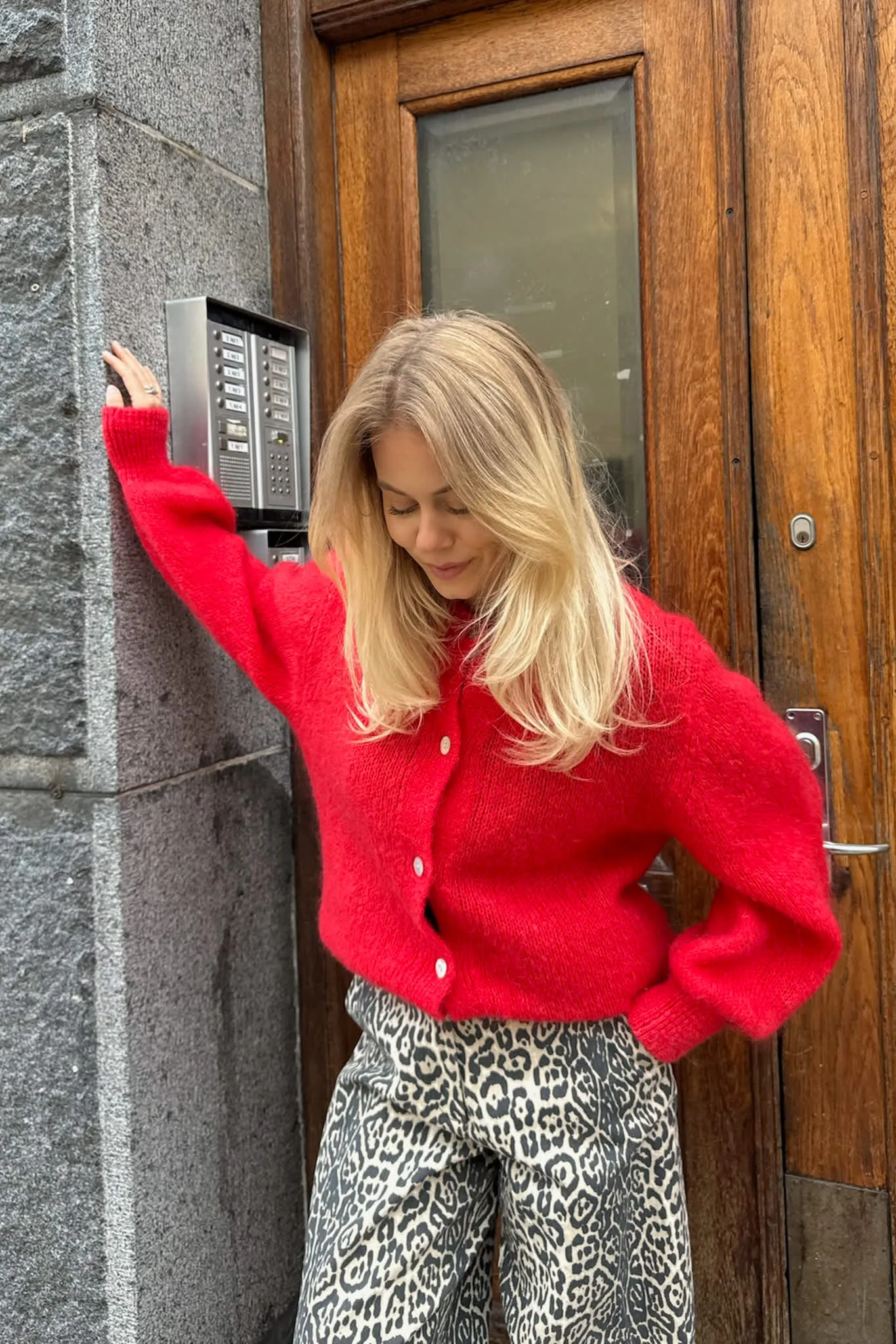 IdaIC Cardigan (Forudbestilling lev. uge 10) - Rød