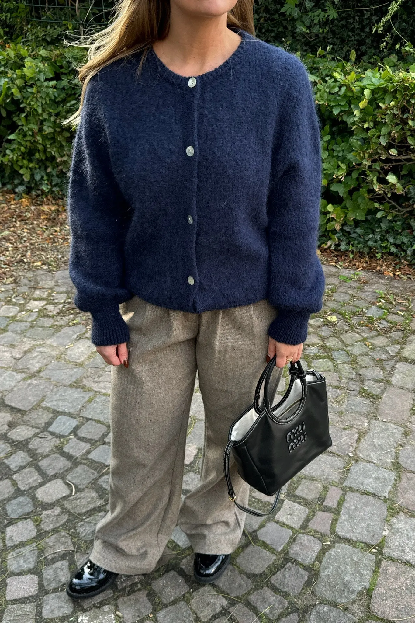 IdaIC Cardigan - Mørkeblå