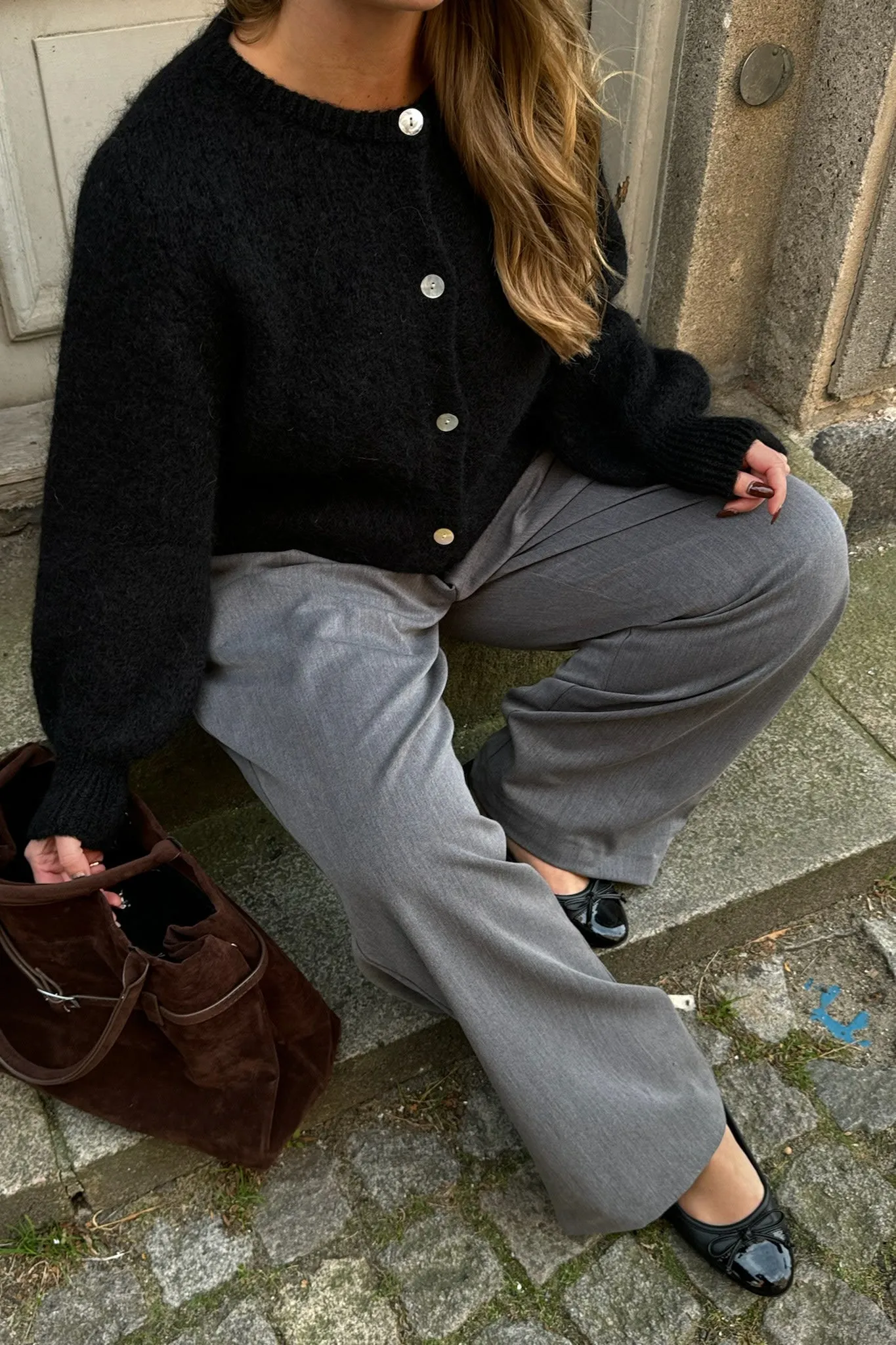 IdaIC Cardigan - Sort