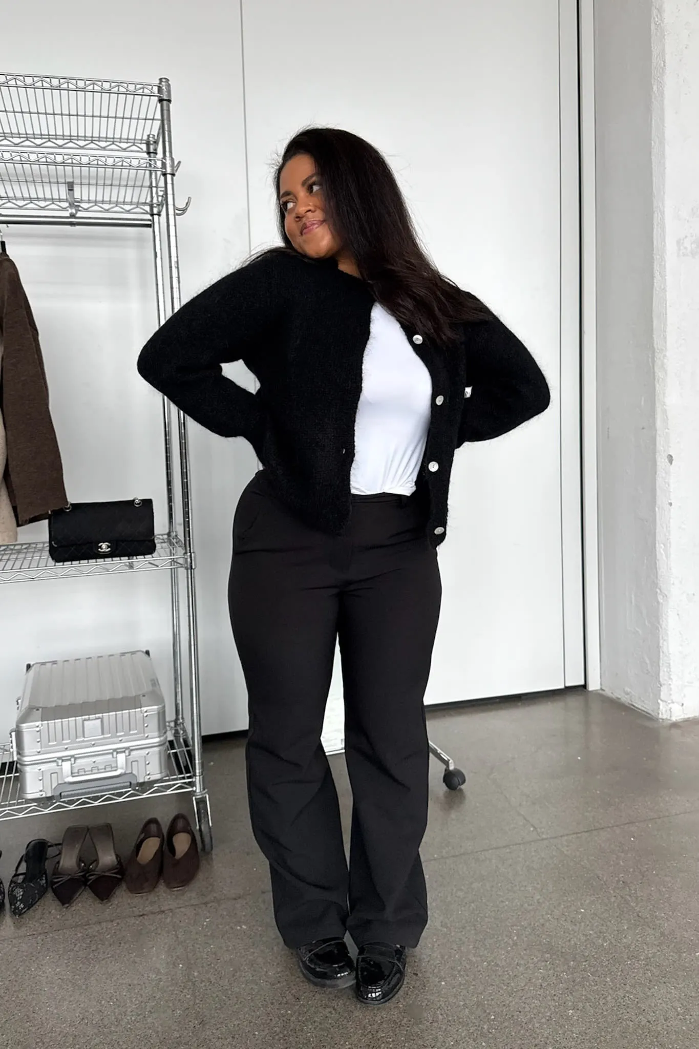 IdaIC Cardigan - Sort