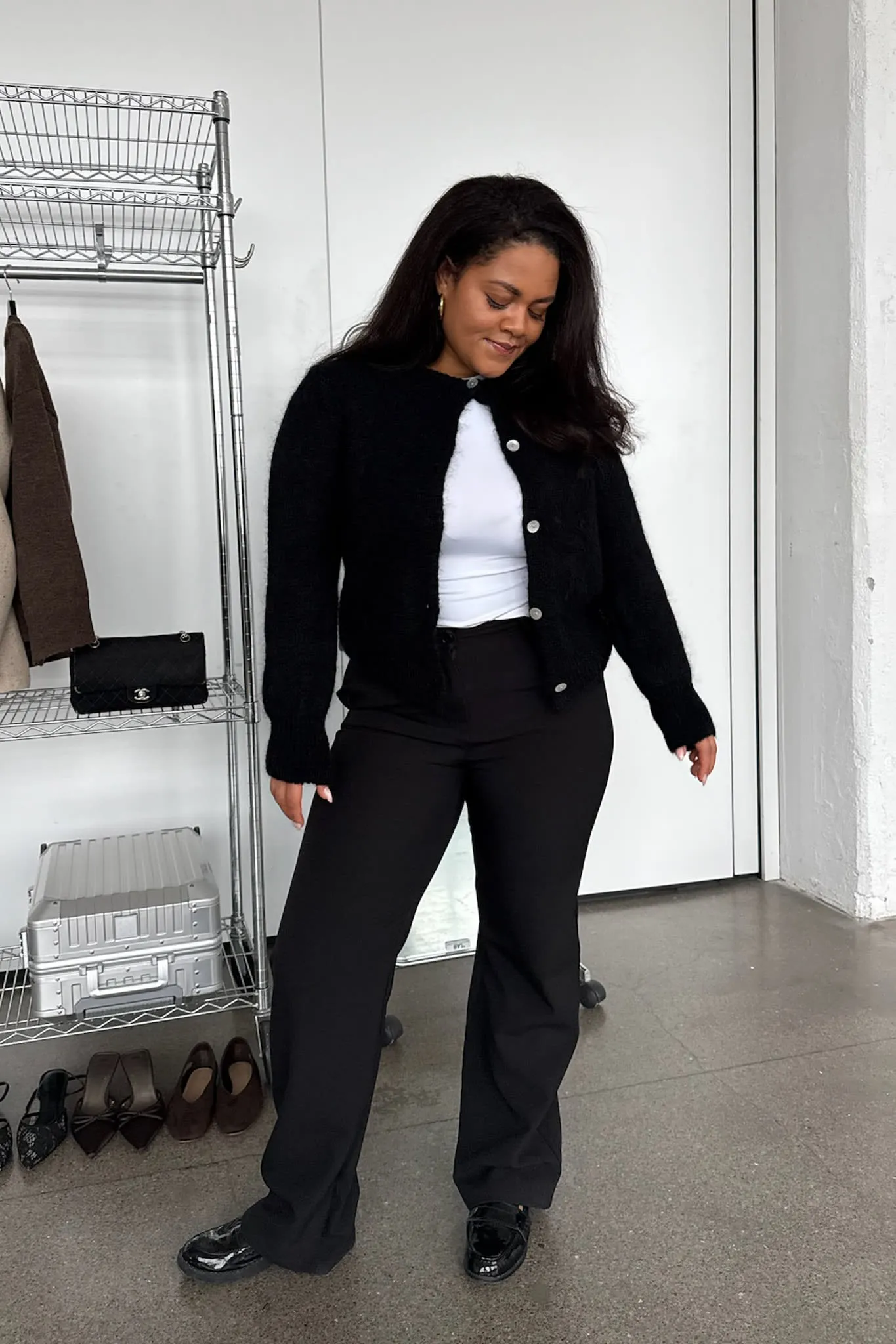 IdaIC Cardigan - Sort