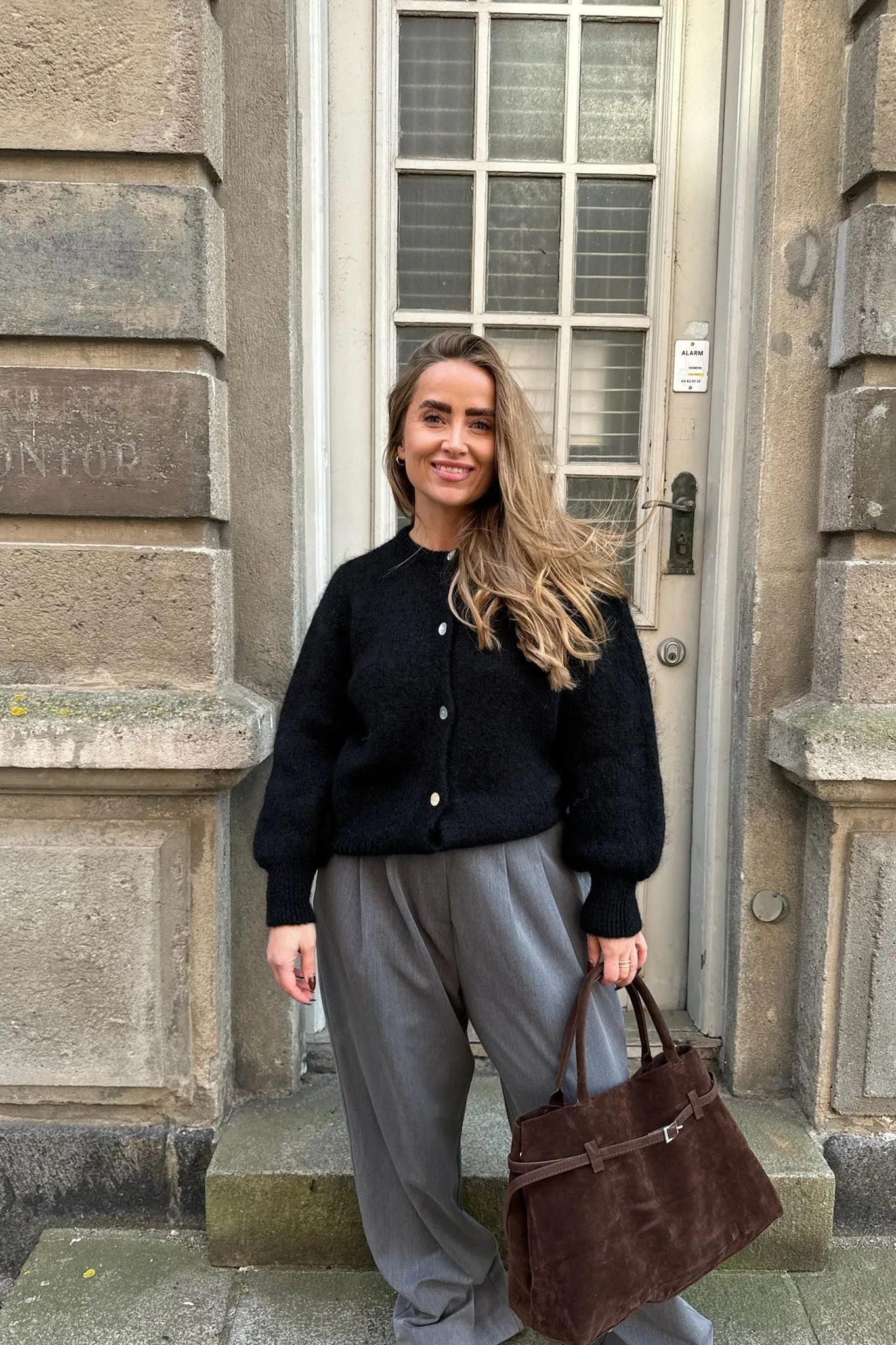 IdaIC Cardigan - Sort