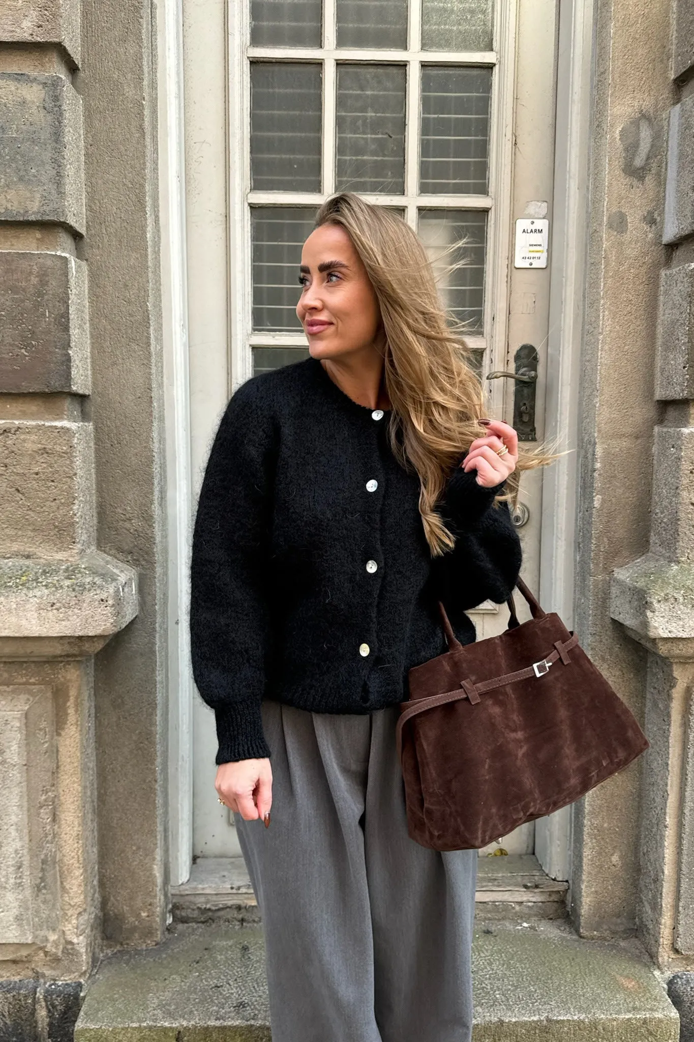 IdaIC Cardigan - Sort