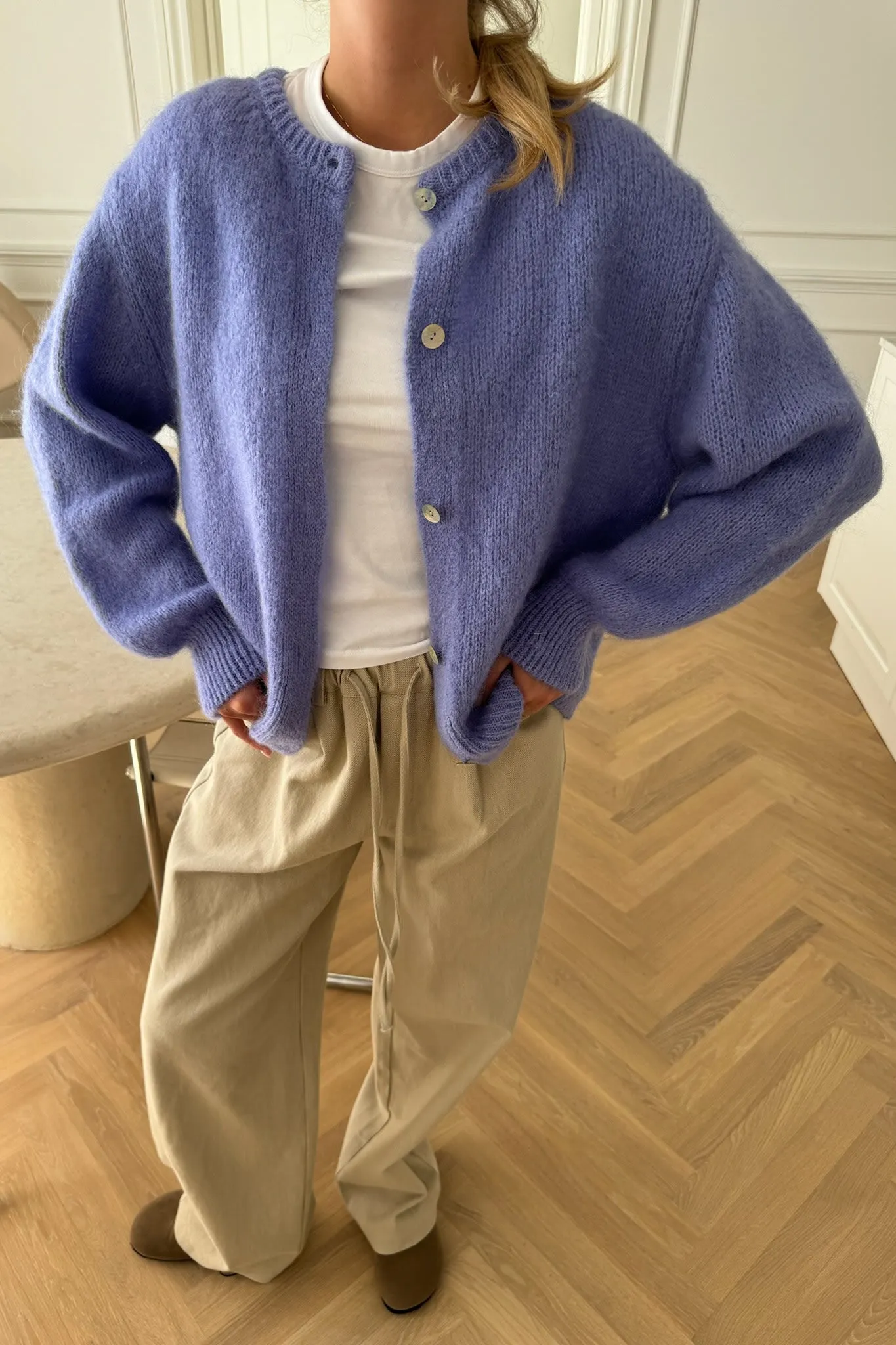 IdaIC Cardigan - Violet
